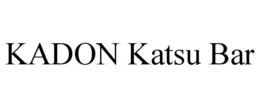 KADON KATSU BAR trademark