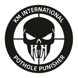 KM KM INTERNATIONAL POTHOLE PUNISHER trademark