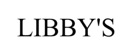 LIBBY'S trademark