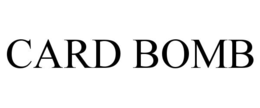 CARD BOMB trademark