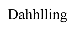 DAHHLLING trademark