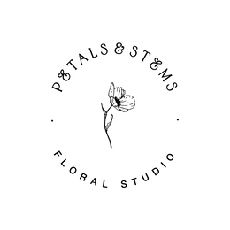 PETALS & STEMS · FLORAL STUDIO · trademark