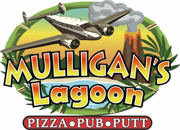 MULLIGAN'S LAGOON PIZZA · PUB · PUTT trademark