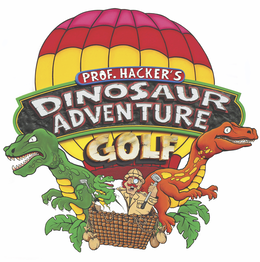PROF. HACKER'S DINOSAUR ADVENTURE GOLF trademark