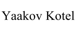 YAAKOV KOTEL trademark