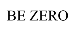 BE ZERO trademark