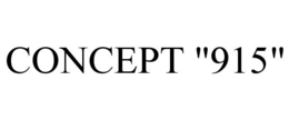 CONCEPT "915" trademark