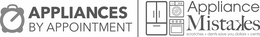 APPLIANCES BY APPOINTMENT APPLIANCE MISTAKES SCRATCHES + DENTS SAVE YOU DOLLARS + CENTS trademark