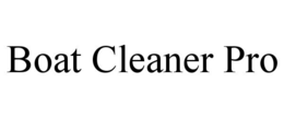 BOAT CLEANER PRO trademark