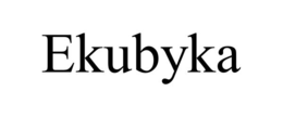 EKUBYKA trademark