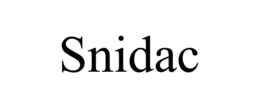 SNIDAC trademark
