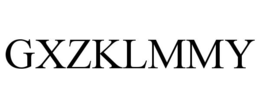 GXZKLMMY trademark