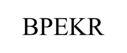 BPEKR trademark