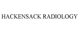 HACKENSACK RADIOLOGY trademark