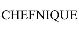 CHEFNIQUE trademark