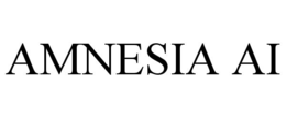 AMNESIA AI trademark