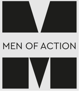 M MEN OF ACTION trademark