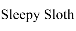 SLEEPY SLOTH trademark