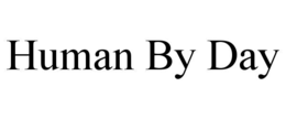 HUMAN BY DAY trademark