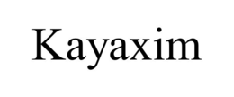 KAYAXIM trademark