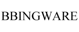 BBINGWARE trademark