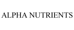 ALPHA NUTRIENTS trademark