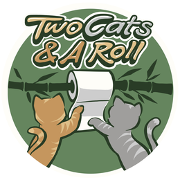 TWO CATS & A ROLL trademark