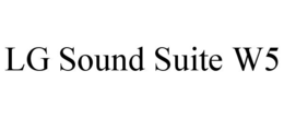 LG SOUND SUITE W5 trademark