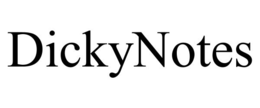 DICKYNOTES trademark