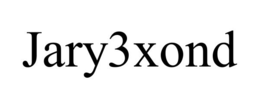 JARY3XOND trademark