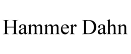 HAMMER DAHN trademark