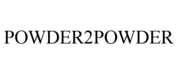 POWDER2POWDER trademark