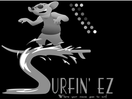 SURFIN' EZ WHERE YOUR MOUSE GOES TO SURF trademark