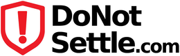 !DONOT SETTLE.COM trademark
