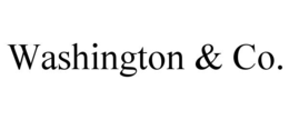 WASHINGTON & CO. trademark