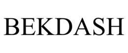 BEKDASH trademark