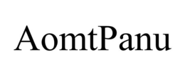 AOMTPANU trademark