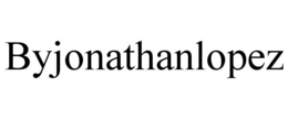 BYJONATHANLOPEZ trademark