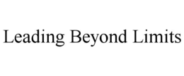 LEADING BEYOND LIMITS trademark