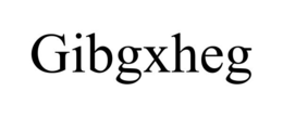 GIBGXHEG trademark