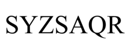SYZSAQR trademark