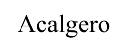 ACALGERO trademark