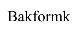 BAKFORMK trademark