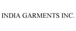 INDIA GARMENTS INC. trademark