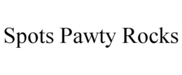 SPOTS PAWTY ROCKS trademark