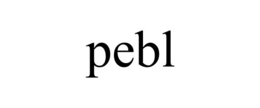 PEBL trademark