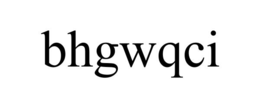 BHGWQCI trademark
