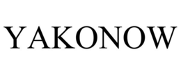 YAKONOW trademark