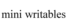 MINI WRITABLES trademark
