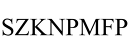 SZKNPMFP trademark